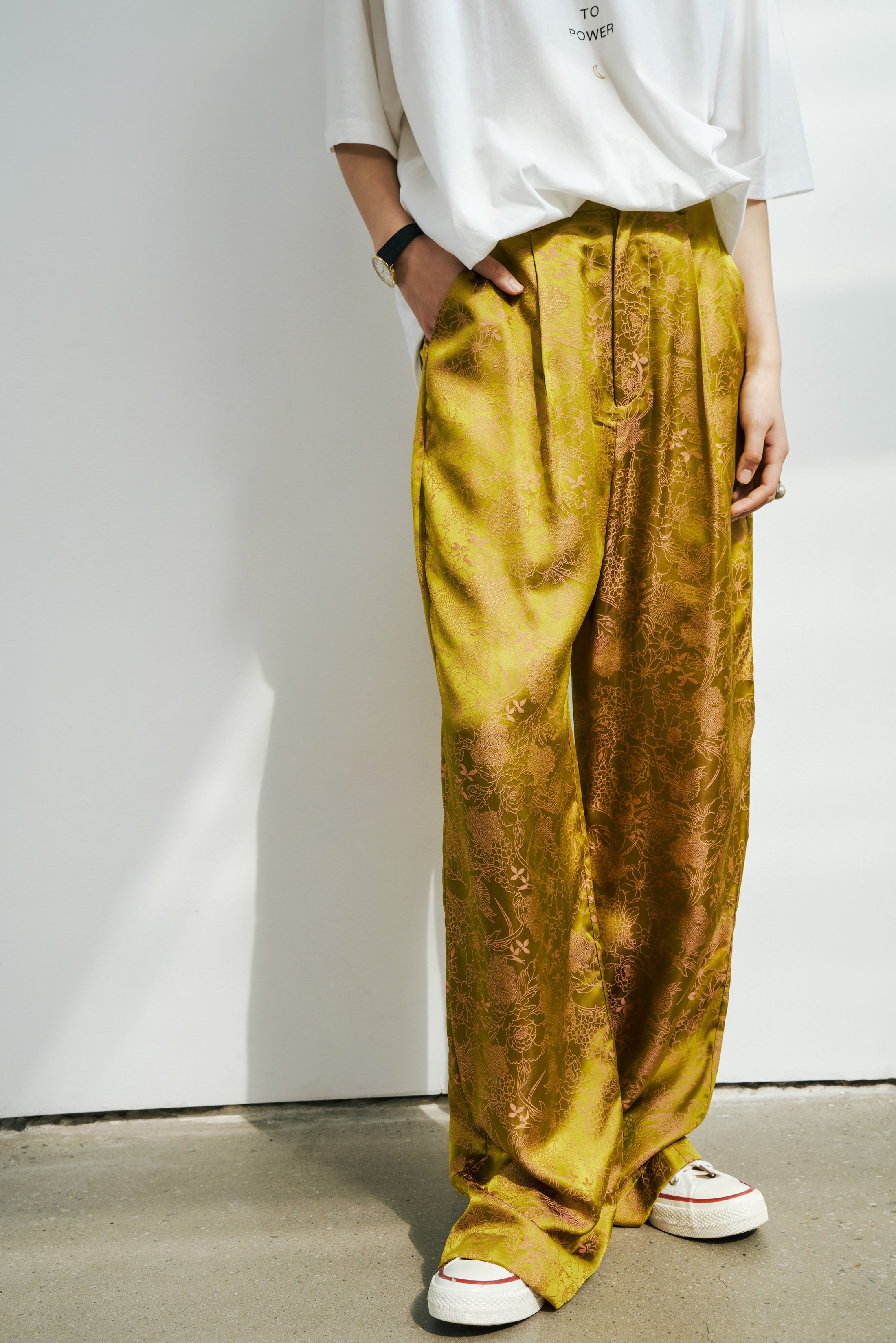 Early Spring Wide- Leg Trouser