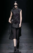 Load image into Gallery viewer, Requiem for A Dream  - Short Black Dress With Studded
