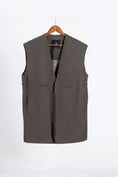 Load image into Gallery viewer, Metropolitan Slate - Tunic Vest
