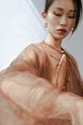 Load image into Gallery viewer, End of A Show - Three layer Tulle Ru Blouse
