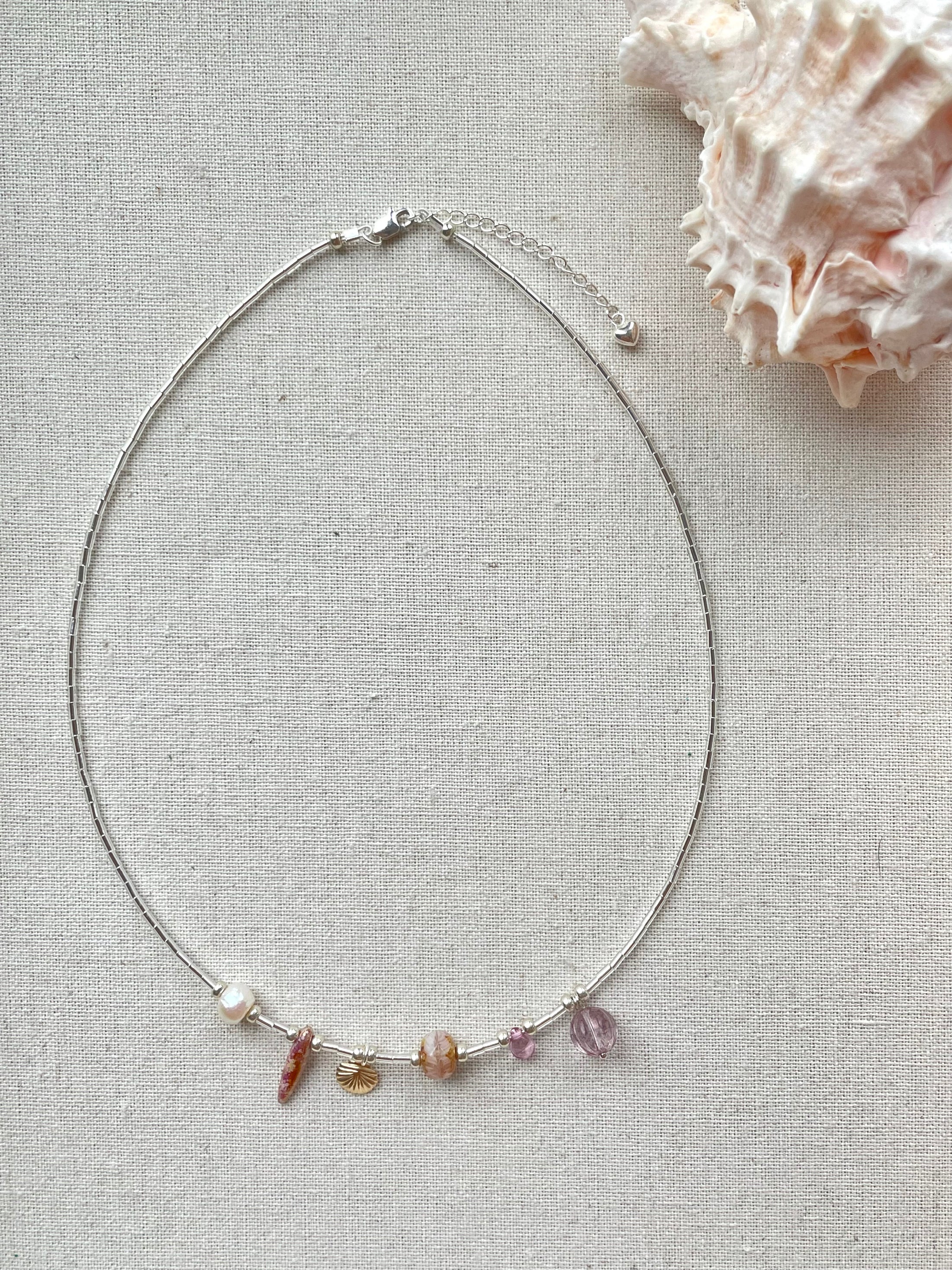 Blossom Multi-Charms Necklace