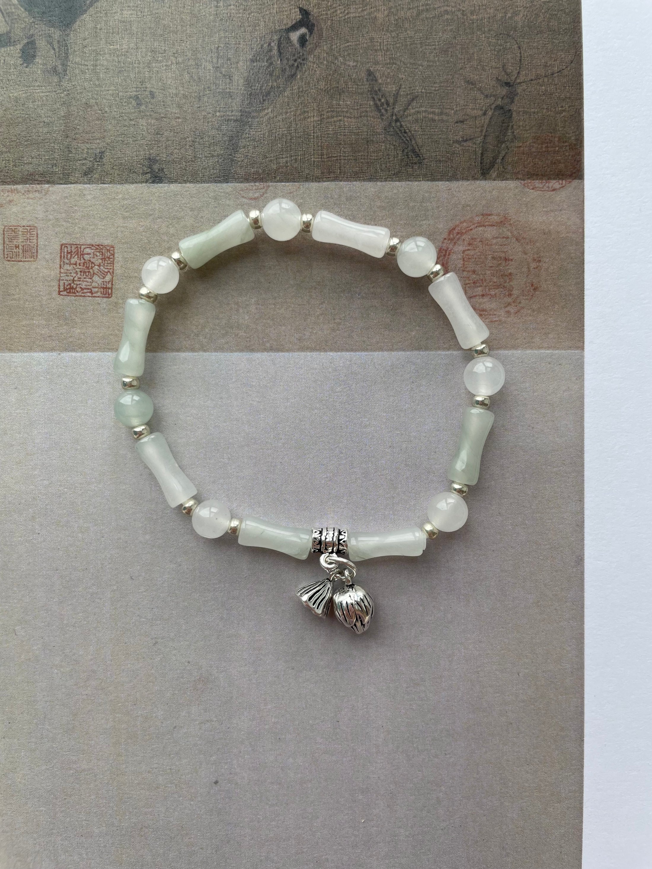 Frosty Jade Bracelet