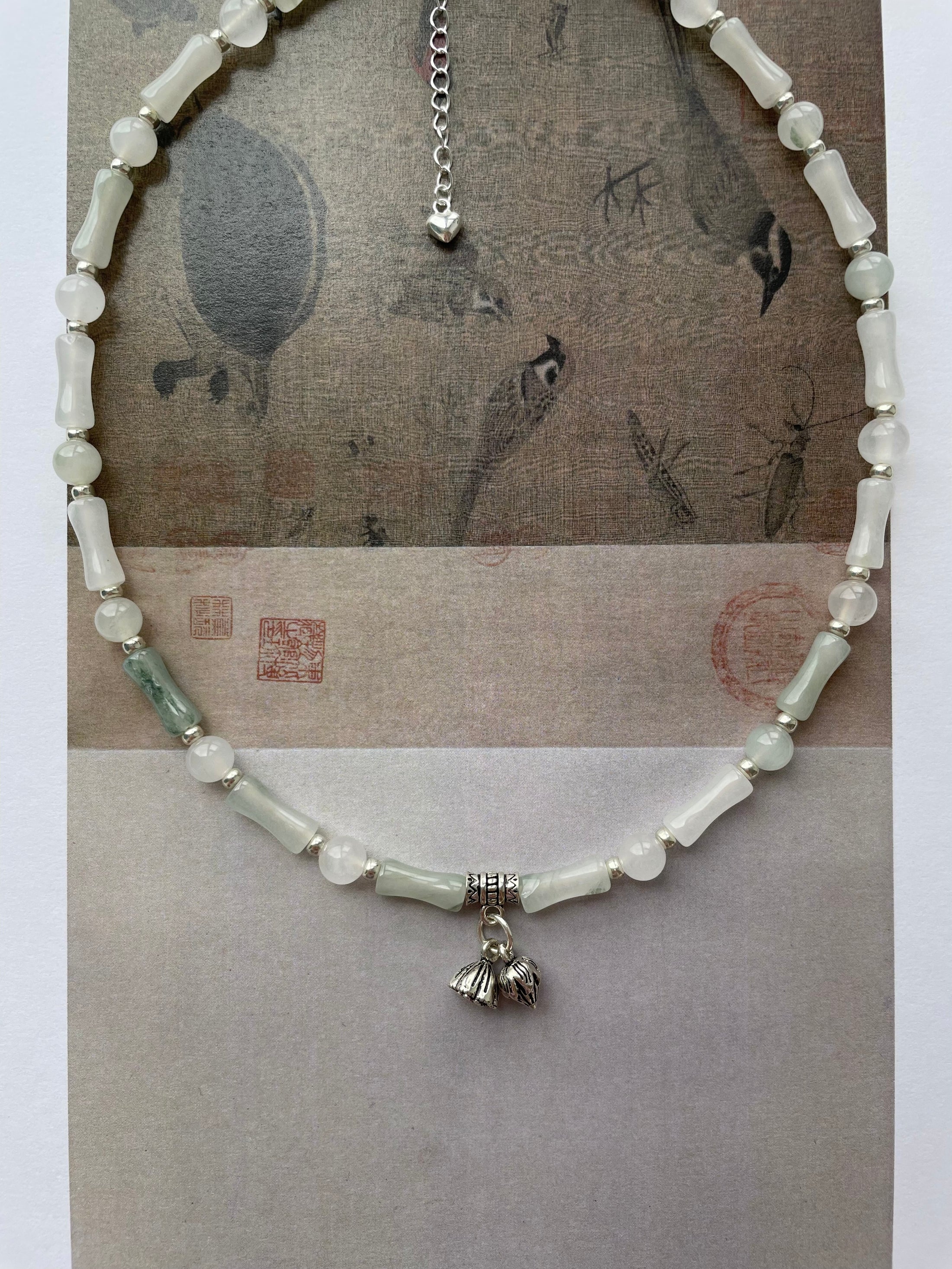 Frosty Jade Necklace