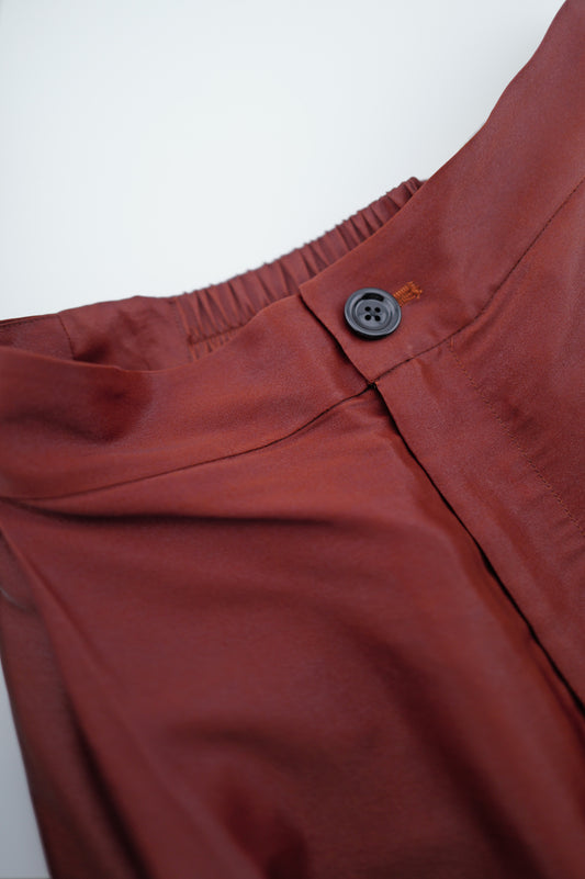 Drunken Master - Gambiered Guangdong Silk Trouser