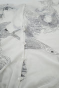 Load image into Gallery viewer, Dream To The Moon - Hand Painted Tulle Long Sleeve Feather Top
