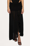 Load image into Gallery viewer, Black Lace Maxi Skirt
