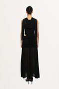 Load image into Gallery viewer, Black Lace Maxi Skirt
