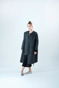 Load image into Gallery viewer, The Emperor and The Assassin - Wool Blend Coat With Scarf
