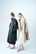 Load image into Gallery viewer, The Emperor and The Assassin - Wool Blend Coat With Scarf
