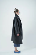 Load image into Gallery viewer, The Emperor and The Assassin - Wool Blend Coat With Scarf
