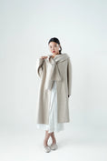 Load image into Gallery viewer, The Emperor and The Assassin - Wool Blend Coat With Scarf
