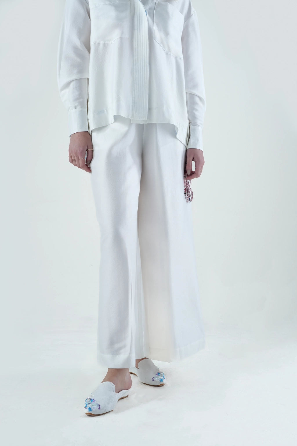 Particles - Silk Blend Trouser