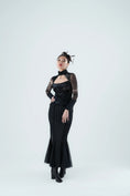 Load image into Gallery viewer, Jiangzhu tears - Embroidered Tulle Top
