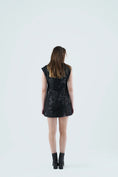 Load image into Gallery viewer, Requiem for A Dream  - Short Black Dress With Studded
