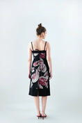 Load image into Gallery viewer, Happy As Lazzaro - Flamingo Lily Straps Dress
