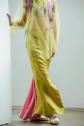 Load image into Gallery viewer, Silk blend Slit - Mermaid Skirt
