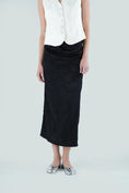 Load image into Gallery viewer, Baihiyyah Structured - Satin Skirt
