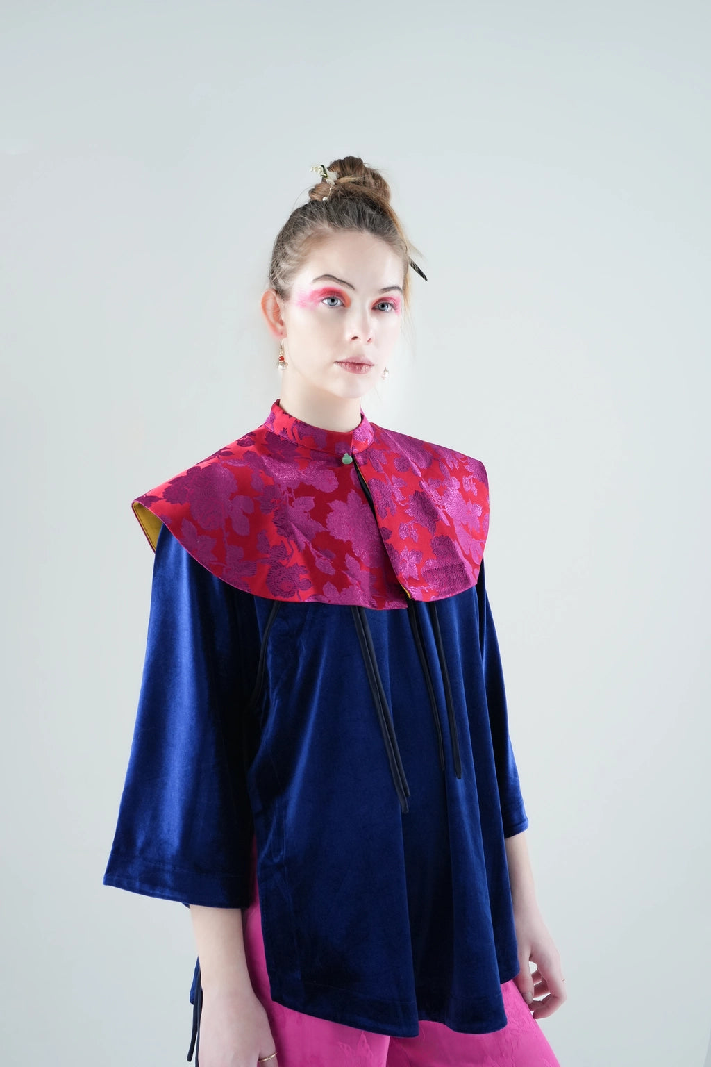 Nightmare in the Red Chamber  - Velvet Ru Blouse