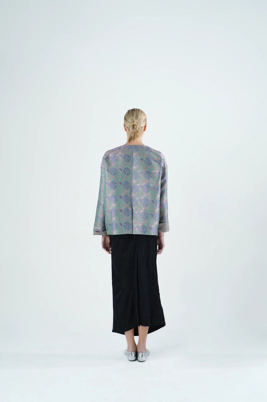 Violet Jade Odes - Song Brocade Blouse