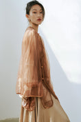 Load image into Gallery viewer, End of A Show - Three layer Tulle Ru Blouse
