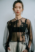 Load image into Gallery viewer, Eighteen Springs - Tulle Ru Blouse
