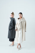 Load image into Gallery viewer, The Emperor and The Assassin - Wool Blend Coat With Scarf
