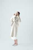 Load image into Gallery viewer, The Emperor and The Assassin - Wool Blend Coat With Scarf
